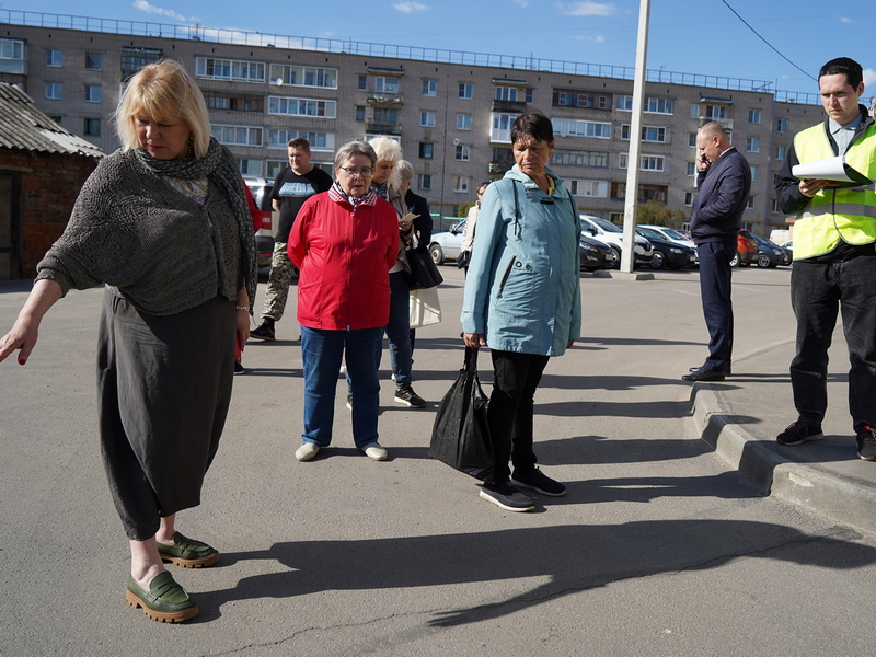 В Вологде начались гарантийные осмотры дворов по программе «Комфортная городская среда».