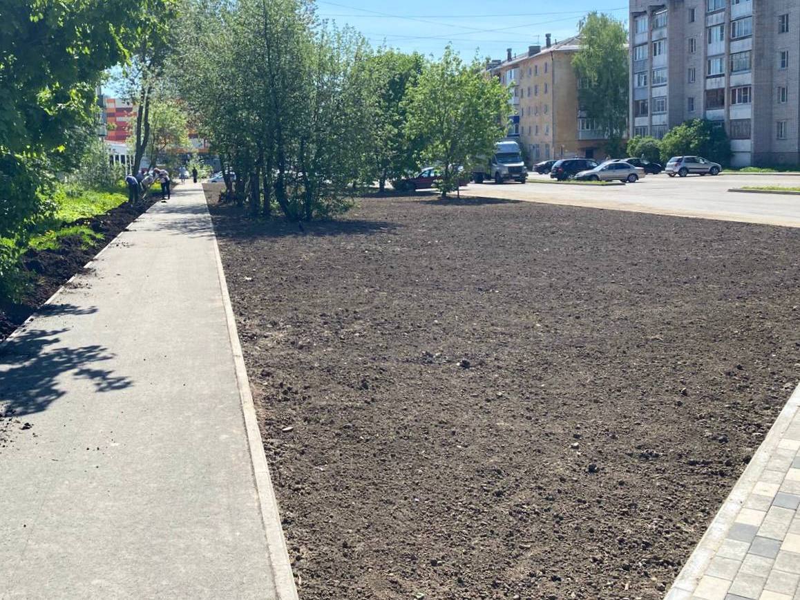 В первом дворе Вологде полностью завершили благоустройство по программе «Формирование комфортной городской среды».