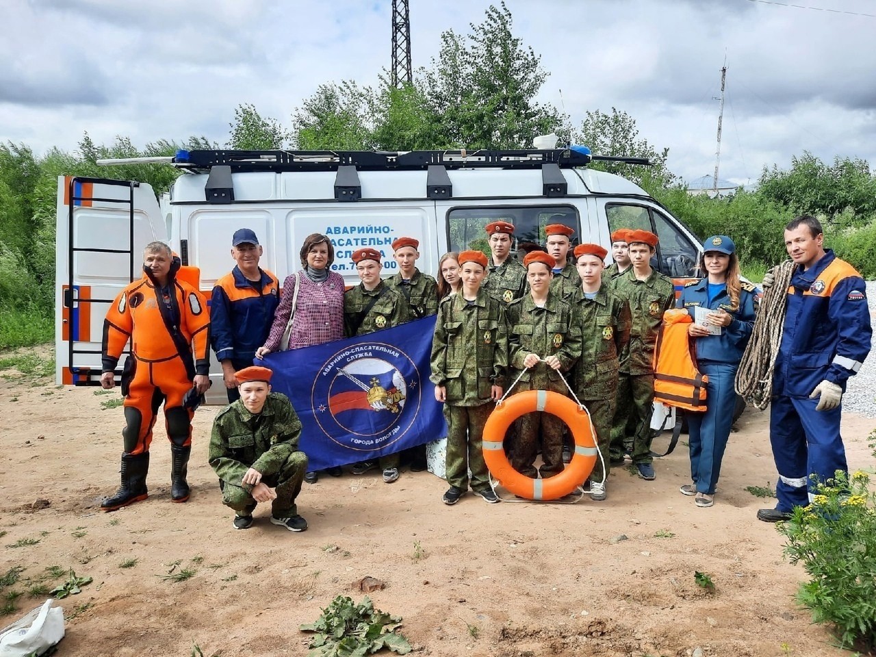 В Вологде завершилась работа трудового корпоративного отряда «ДОЗОР-1».