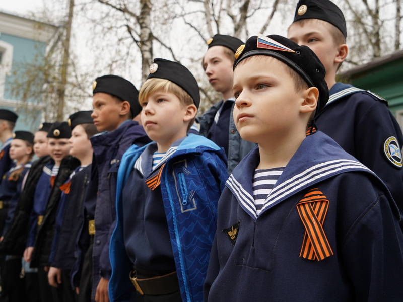 В первое в новом сезоне речное путешествие Вологда - Великий Устюг отправились курсанты морского центра «Меридиан».