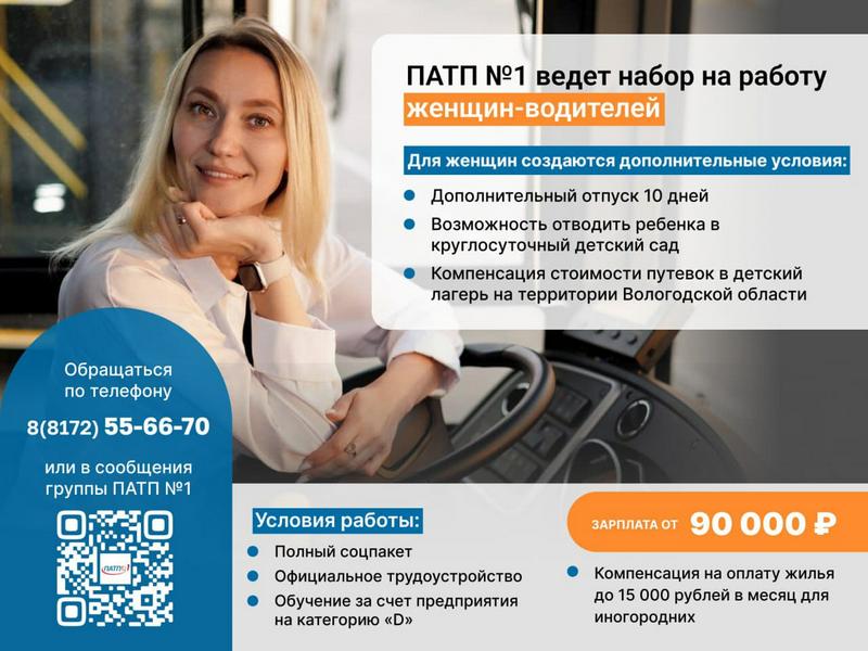 С 1 января транспортное предприятие ПАТП №1 ввело дополнительные выплаты и меры поддержки для водителей.