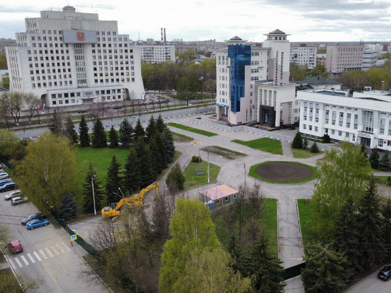 В Вологде начинают благоустраивать площадь Дрыгина.