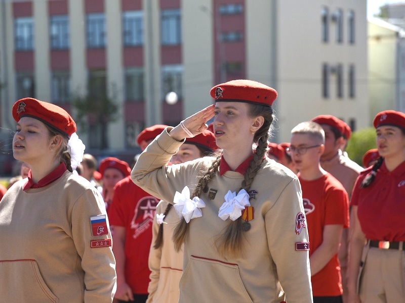 В Вологде подвели итоги деятельности «Юнармии» за год.