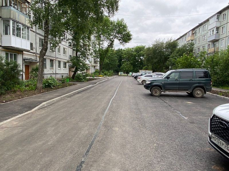 В Вологде завершается ремонт дворов, запланированных на этот год по федеральной программе.