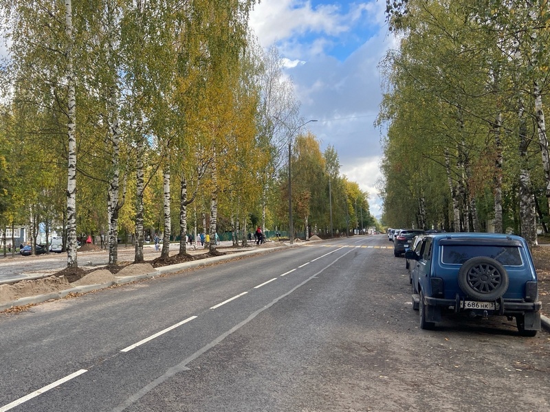 В Вологде завершен ремонт улицы Ильюшина.