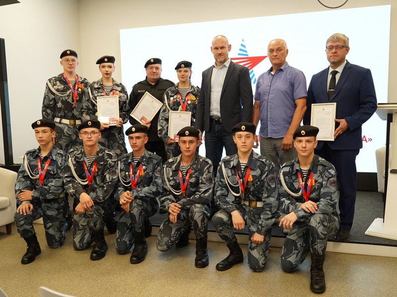 Вологодские юнармейцы заняли второе место во Всероссийской военно-патриотической игре «Победа».