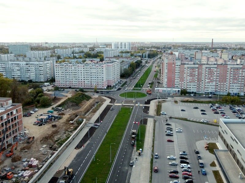 В Вологде завершено асфальтирование проезжей части улицы Поэта Романова.