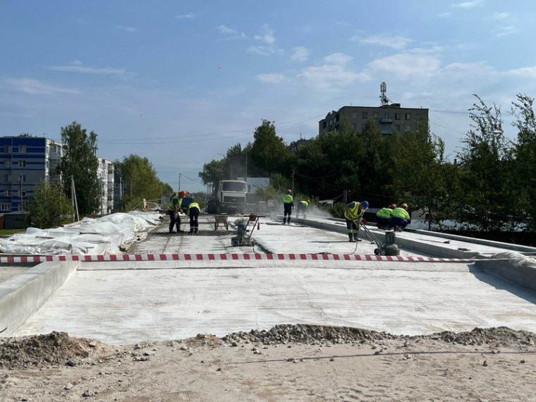 В Вологде ремонт Панкратовского моста выполнен на 85%. В Вологде ремонт Панкратовского моста выполнен на 85%.
